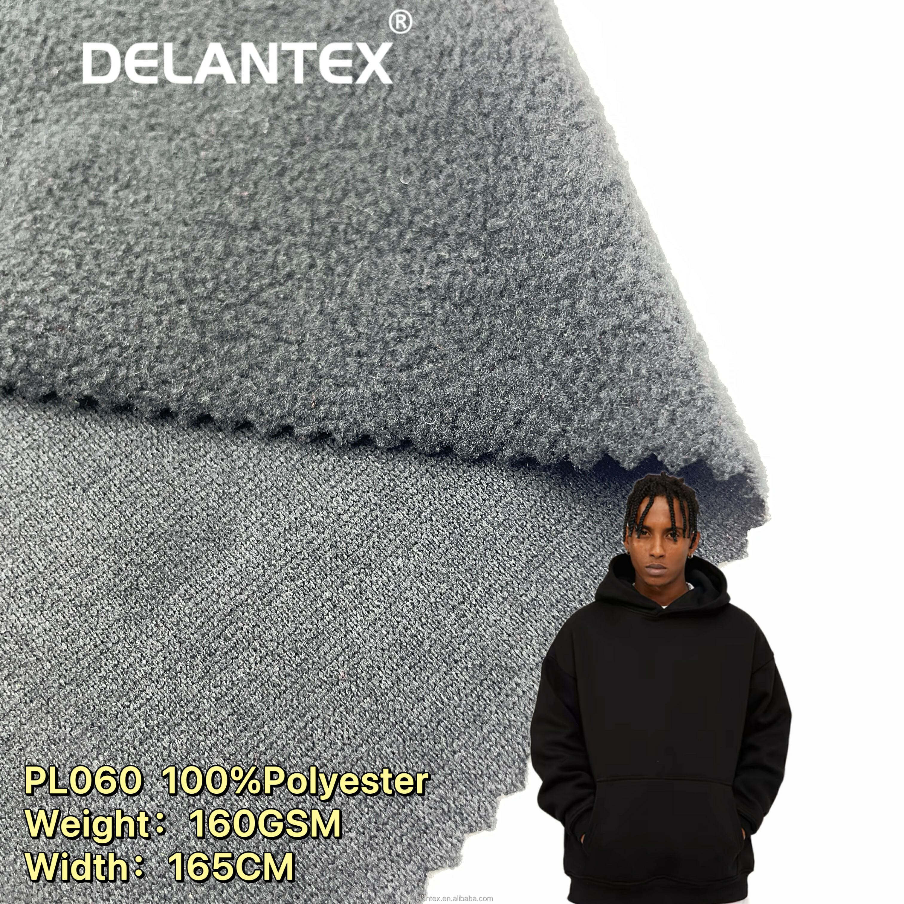Delantex 160GSM 165CM Keeping Warm Polar Wholesale Fleece Fabric Prices for Garment