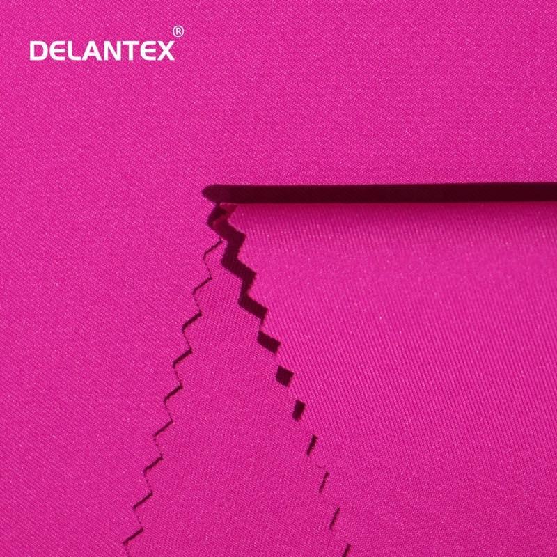 Delantex China Supplier Jacquard Knitting Breathable Sport Elastic Yoga Pants Skin Fabric by the Yard Yoga Fabric Free Sample