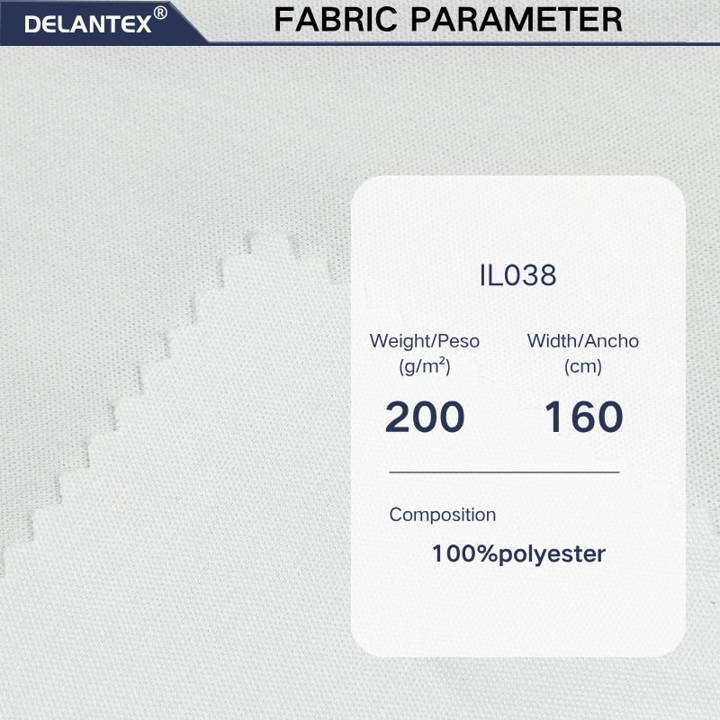 Delantex Sublimative Mesh Interlock Fabric 100% Polyester 200gsm Breathable Knitted Quick Drying Sportswear Wholesale