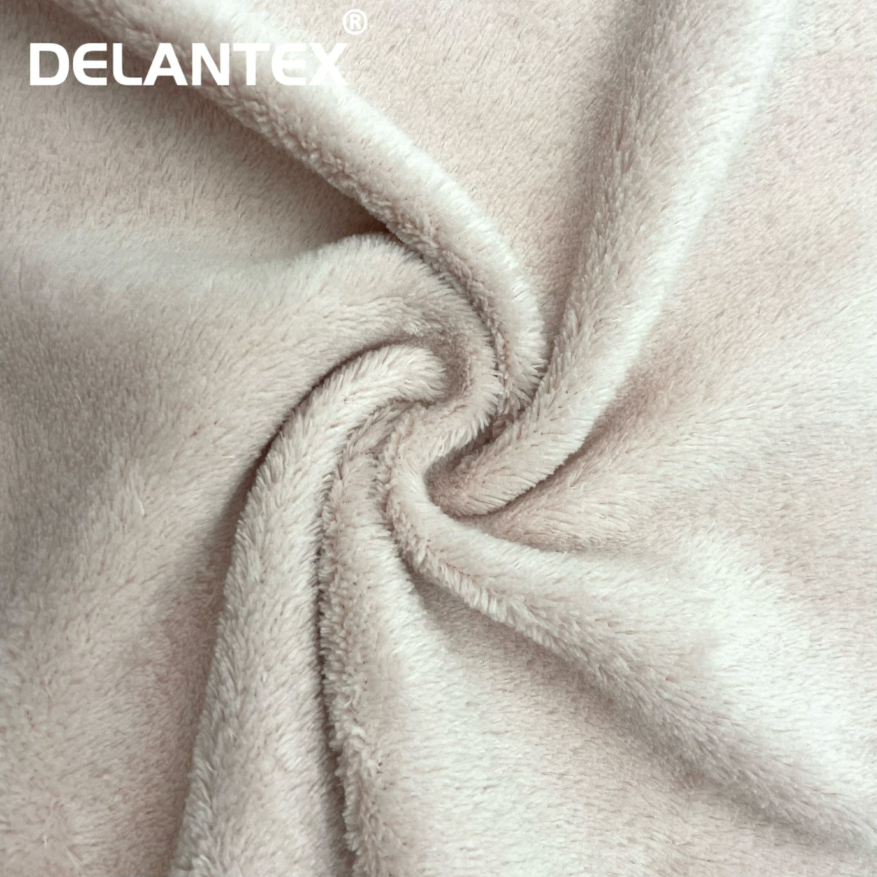 Knitted Garment 220GSM 230GSM 240GSM 250GSM 260GSM Blanket Fabric Polyester Coral Fleece Free Sample