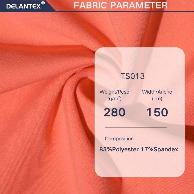 Delantex Dry Fit 4 Way Stretch Fabric 83% Poly 17% Elastane Interlock Knitted Breathable 4 Way Stretch for Girls Yoga Wear