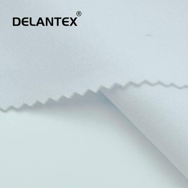 Delantex Scuba Fabric Solid Color Air-Layer Scuba Fabric 220GSM Plain Dyed for Garment