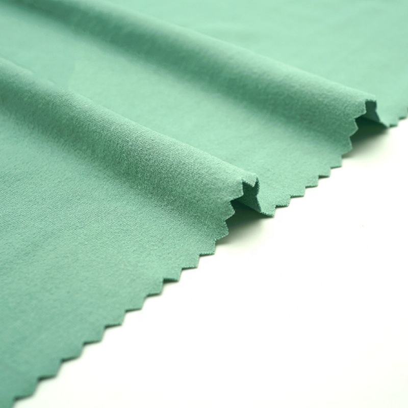 95% Polyester 5% Spandex DTY Brush Printed Knitted Jersey Fabric for Women Garment Free Sample
