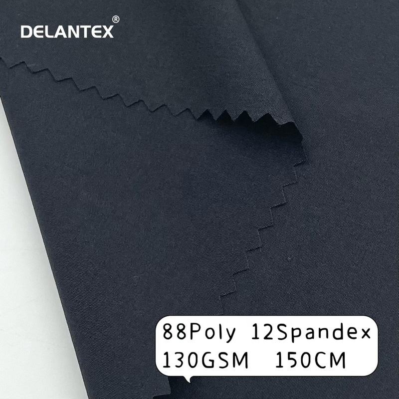 Delantex 88% Polyester 12%Spandex Super Repellent Repel 4-Way-Sretch-Fabric for Scrubs Suit Free Sample