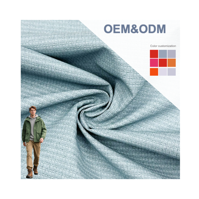 Delantex Waterproof and Windproof Jacket Fabric 150cm 105gsm High Quality 100%polyester Material Best Fabric for Uniform
