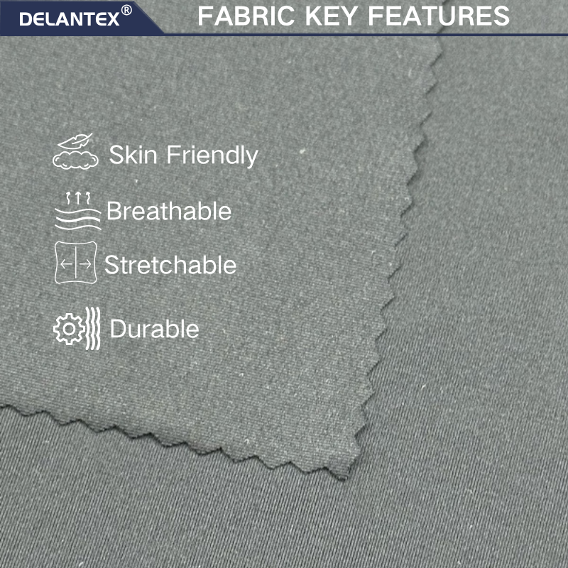 Delantex Outdoor Sports Breathable Clothing Fabric, Summer Hot Selling Yoga Clothing, Swimming Clothing Manufacturer