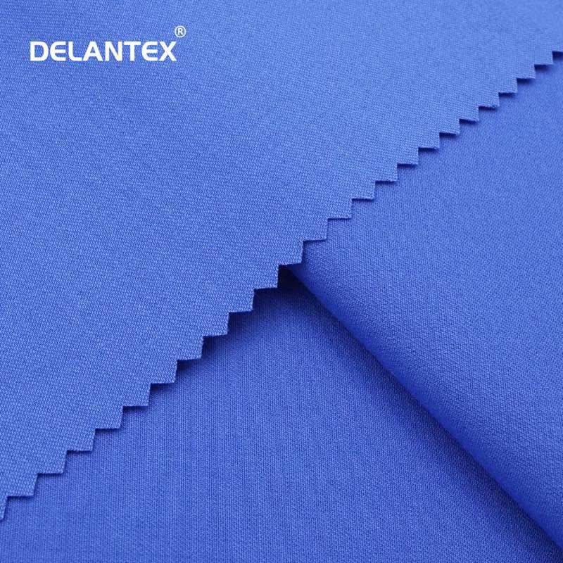 Delantex Wholesale Trs Antimicrobial Fabric Polyester Rayon Spandex Fabric for Nursing Scrubs Uniform Medical Fabric Free Sample
