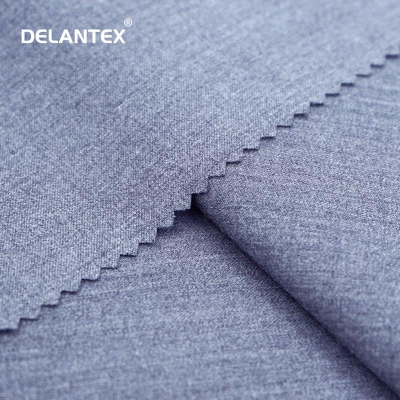 Delantex 63% Polyester 34% Rayon 3% Spandex Fabric for Scrubs Medical Uniform 180GSM Polyester Viscose Fabric Free Sample