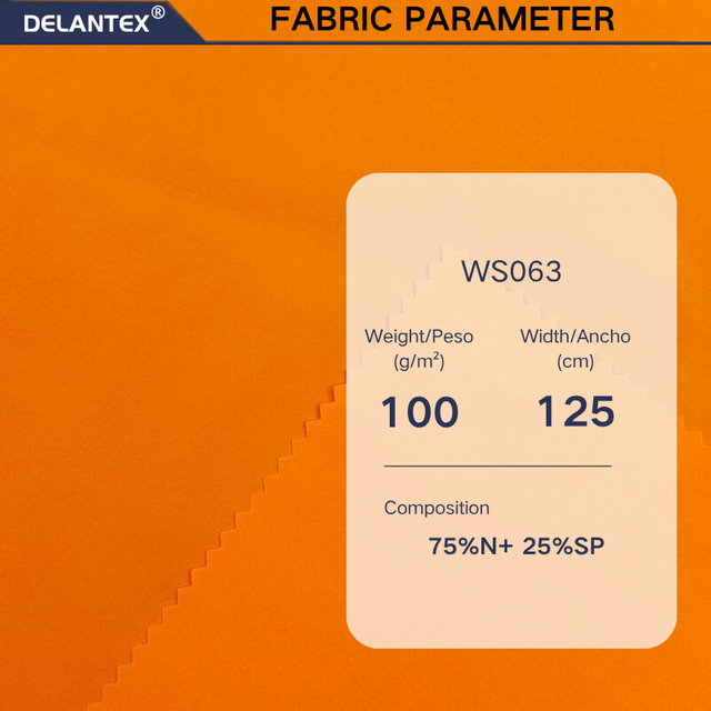 Delantex Customizable Color Hiking Pants Fabric, Windproof, Lightweight, Portable, Skin Friendly and Comfortable