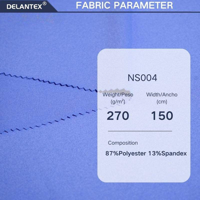 Delantex Fabrics Textiles 13% Spandex 87% Nylon Knit Sports Compression Stretch Fabric for Yoga Free Sample