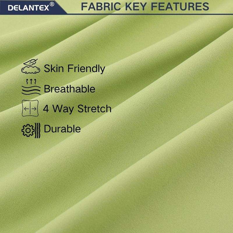 Delantex Stretch Fabric 4way Spandex Yoga Clothing Pants Yoga Wear Fabric Free Sample