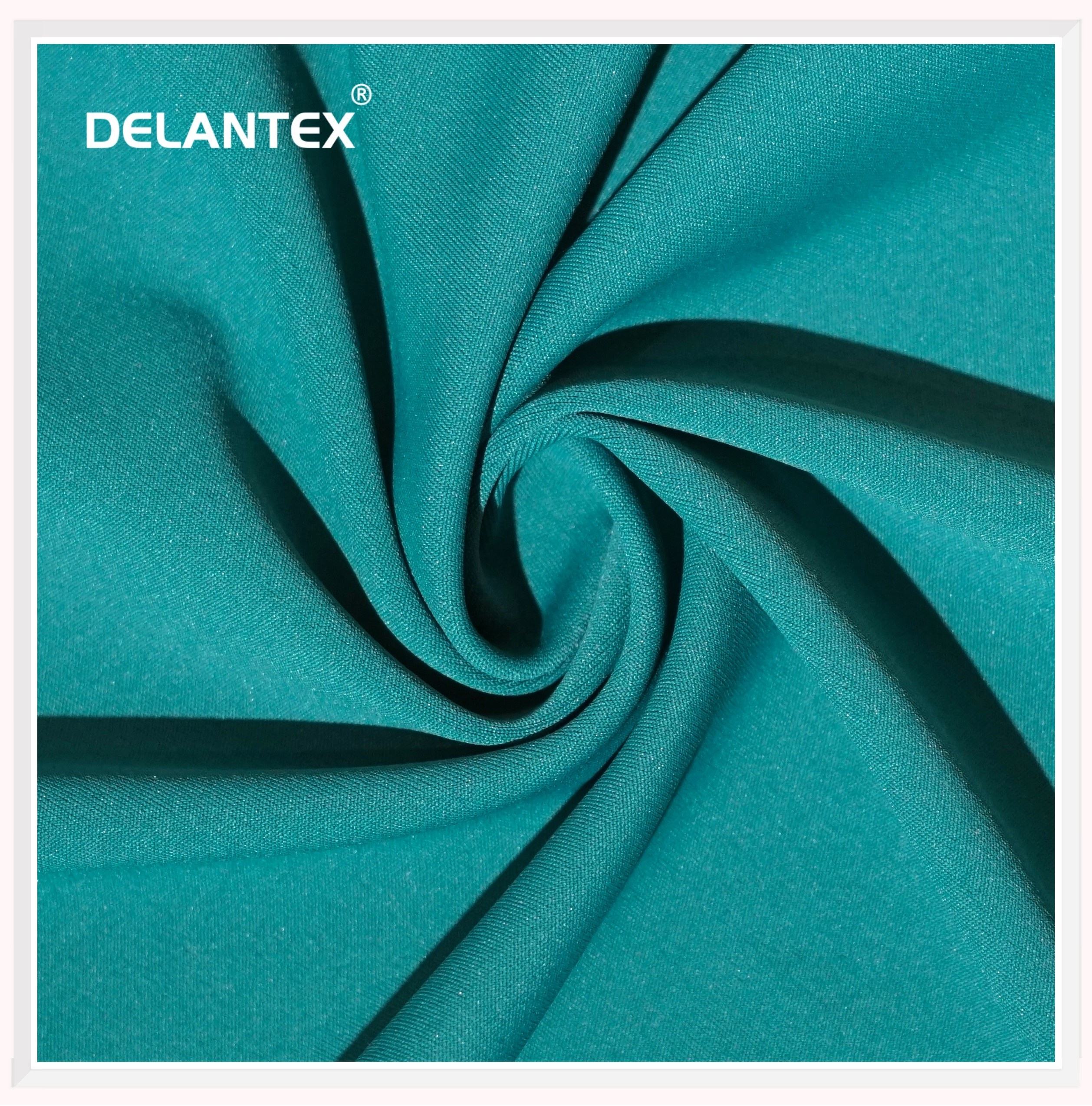 Delantex New Arrival Polyester Spandex Good Stretch Fabric for Sportswear Free Sample