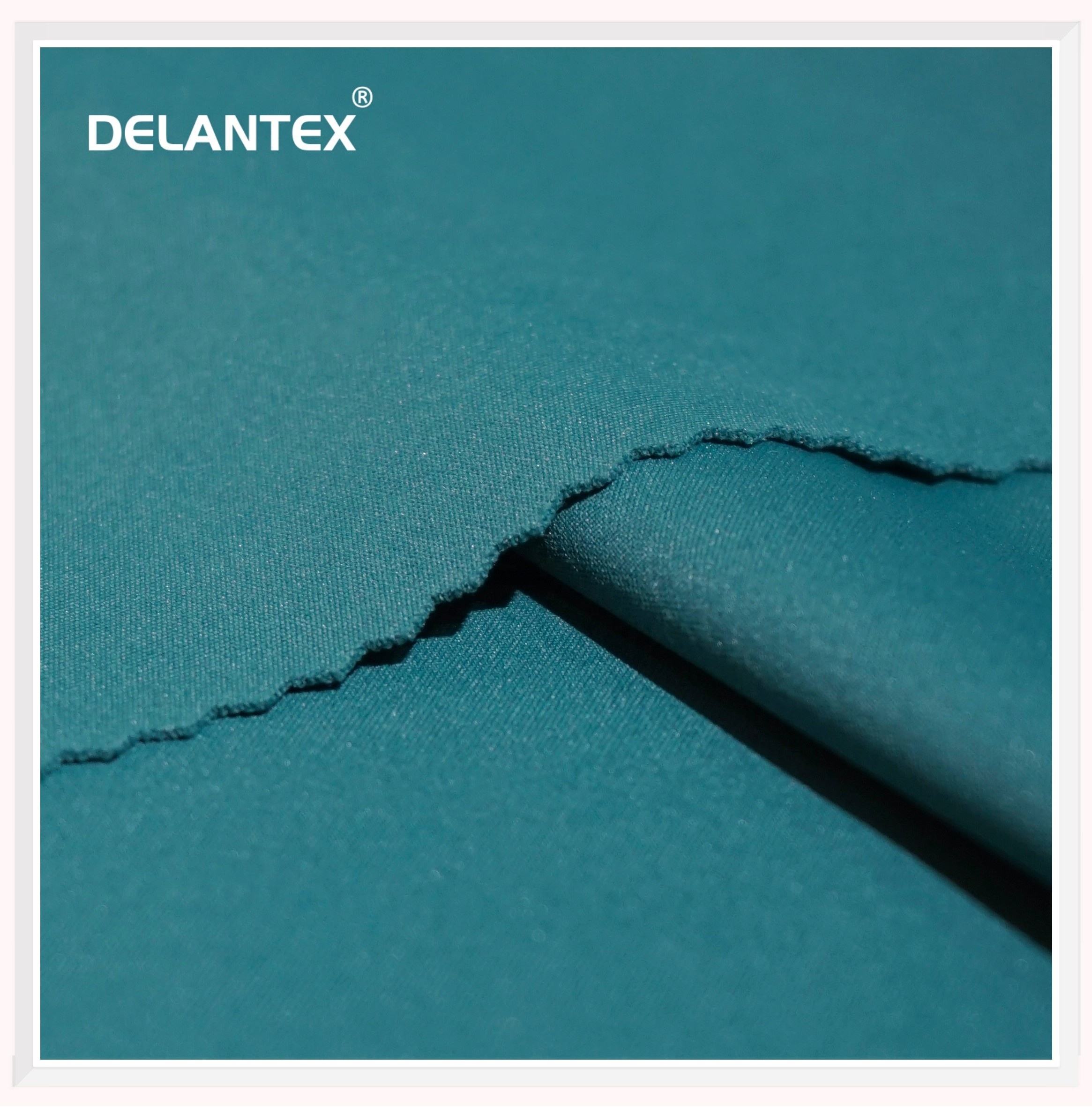 Delantex New Arrival Polyester Spandex Good Stretch Fabric for Sportswear Free Sample