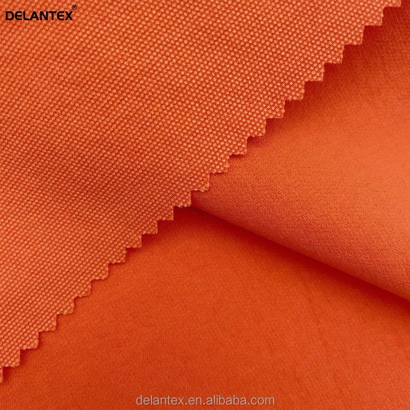 Delantex Wholesale 160D Nylon Pearl Dot Waterproof 4-way-spandex Fabric for Pants, Suits