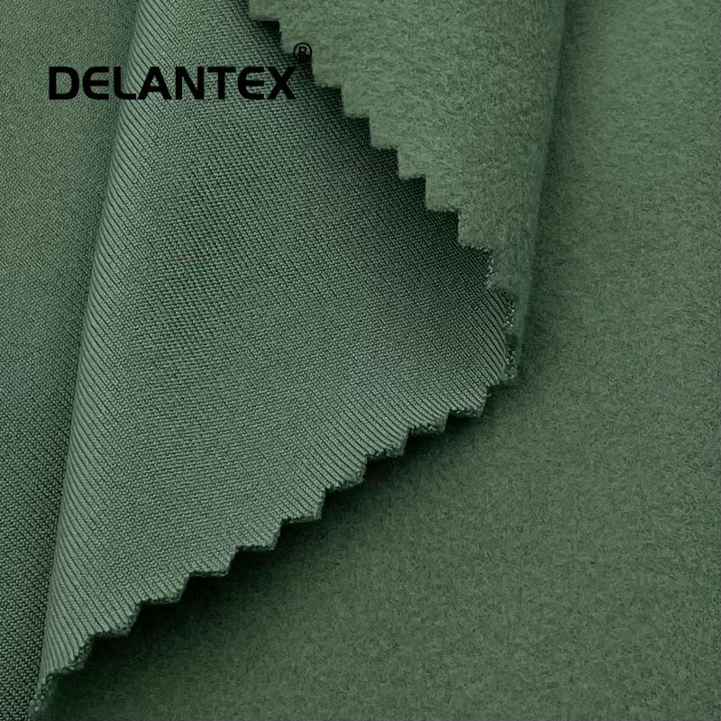 Delantex Knitted Durable Brushed 85 Polyester 15 Elastane DTY Jersey Fabric