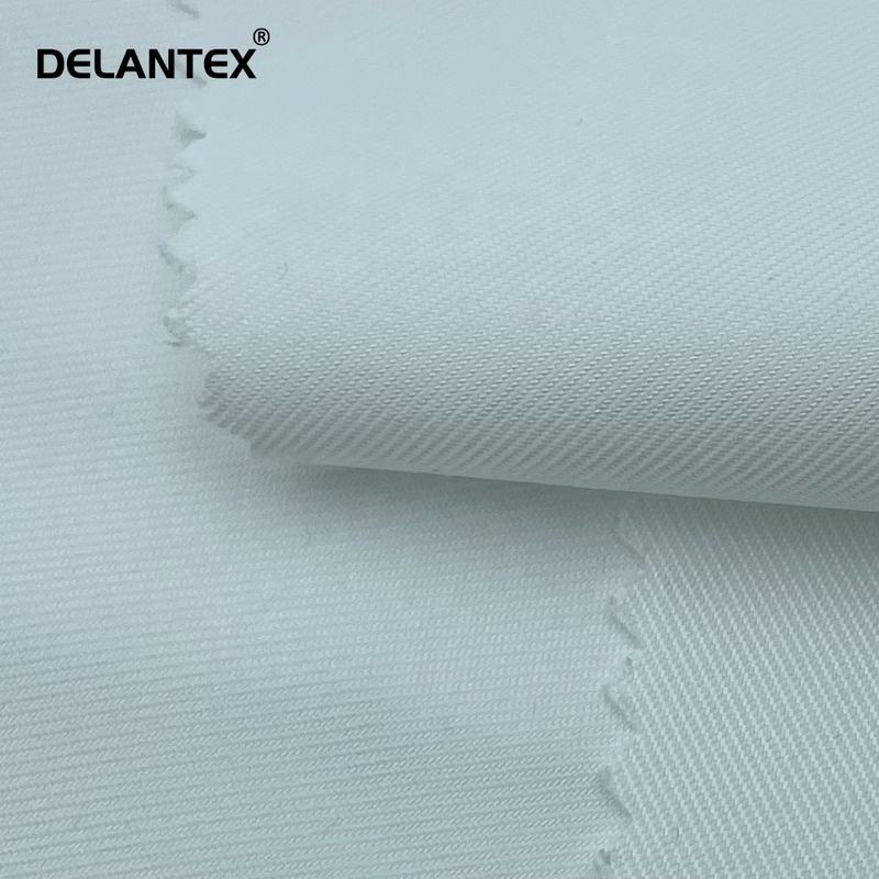 Delantex Cool Tweed Fabric 100% Polyester Woven Uniform for Workwear Anti-Static for Girls' Garments