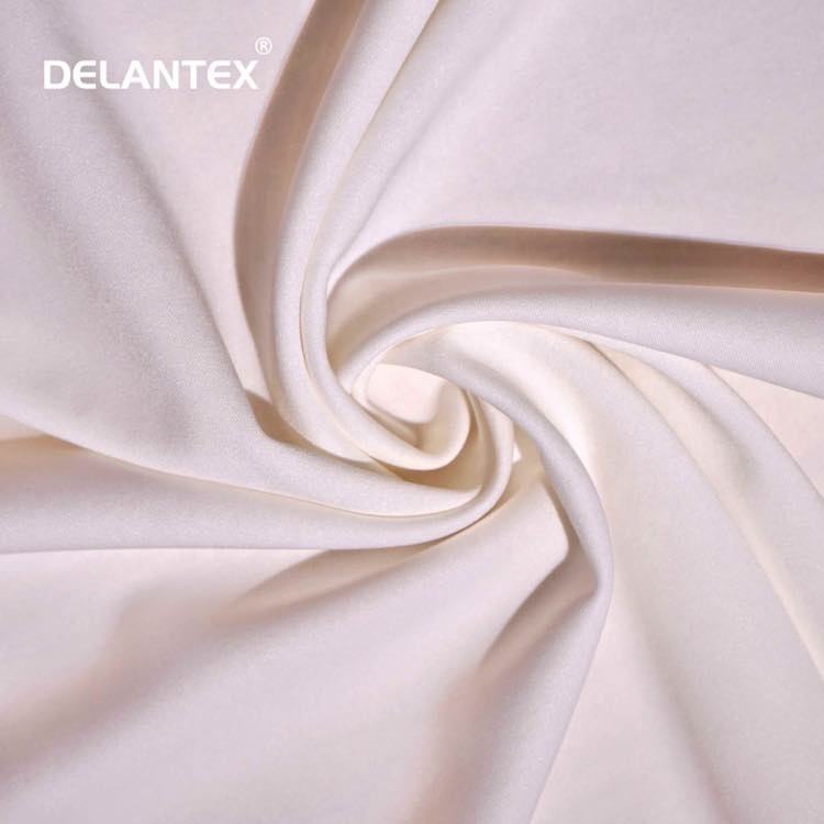 Delantex SCUBA CREPE 280GSM SPANDEX FABRIC 95% POLYESTER 5% SPANDEX TELA MOSS CREPE TELAS for DRESS GARMENTS