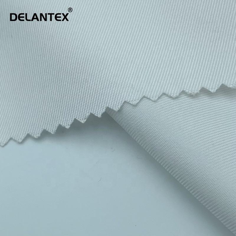 Delantex Cool Tweed Fabric 100% Polyester Woven Uniform for Workwear Anti-Static for Girls' Garments