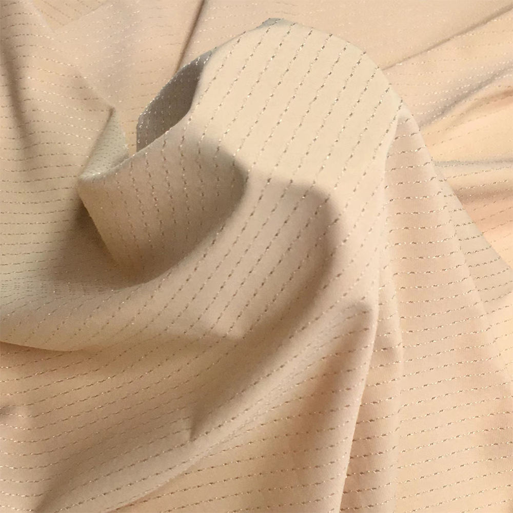 Delantex Custom Made Nylon Fabric for Underwear 40 Denier Nylon Tricot Fabric Nylon Spandex Swim Wear Fabric