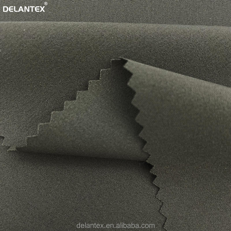 Delantex Hot Sale Grass Green Water Resistant 4-way-stretch Fabric Jurly Uniform Fabric 135GSM