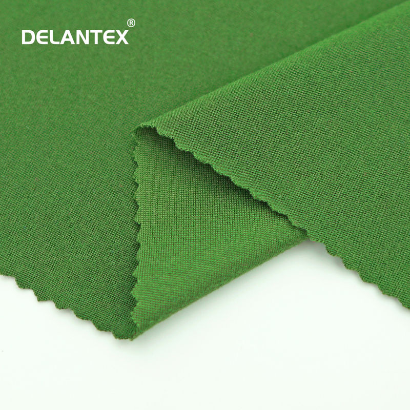 Delantex 95% Polyester 5% Spandex Brushed 150GSM 180CM Jersey Fabric for Sport T-shirt
