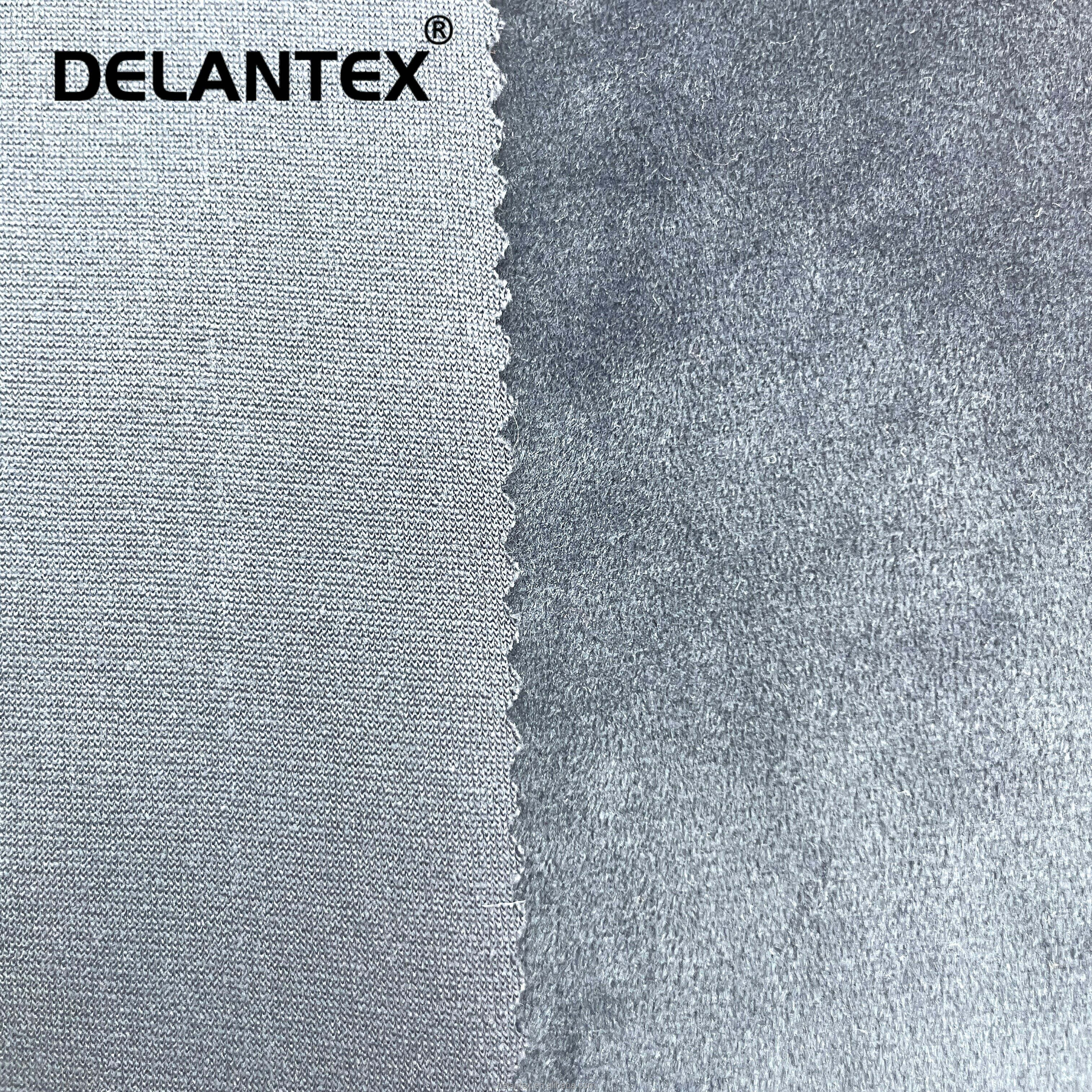 Delantex China Wholesale Super Soft High Quality Velvet Fabric for Garment