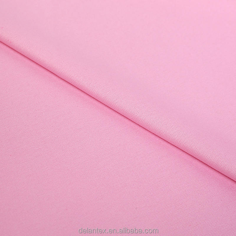 100% Polyester Micro Fiber Interlock Fabric for Sports T Shirt 140GSM 160cm