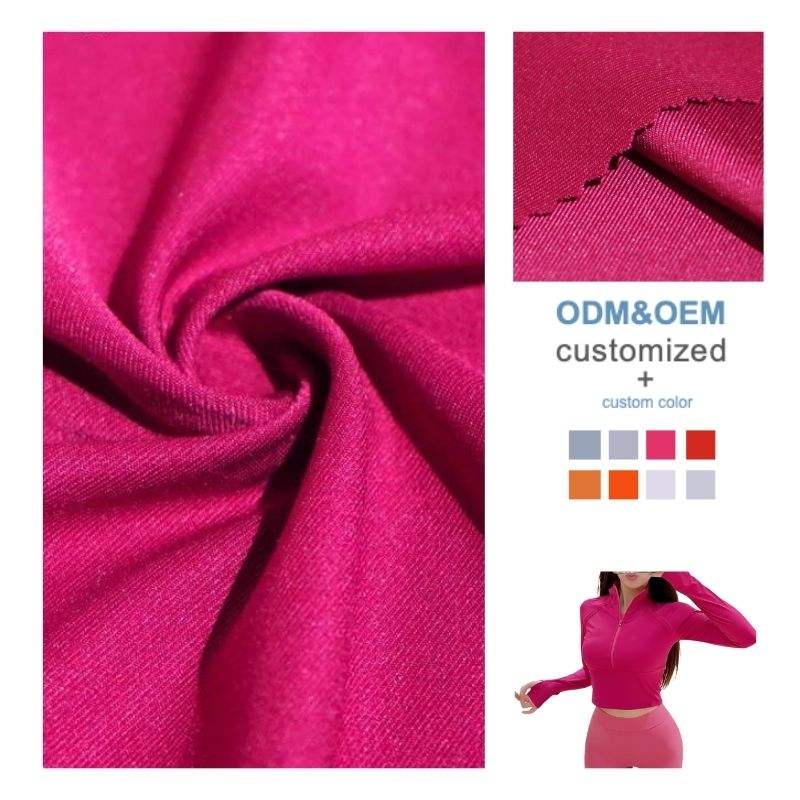 Delantex Four-sided Low Elastic Brocade Ammonia Cloth Flash Laser Wave Dot Bronzing Performance Clothing