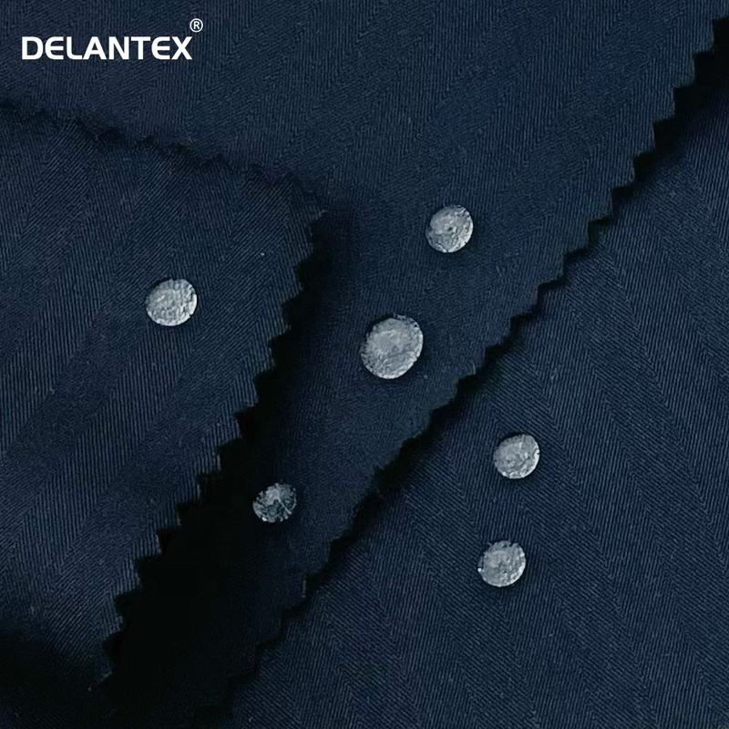Delantex 95% Polyester 5%Spandex Woven Uniform Fabric for Wokewear