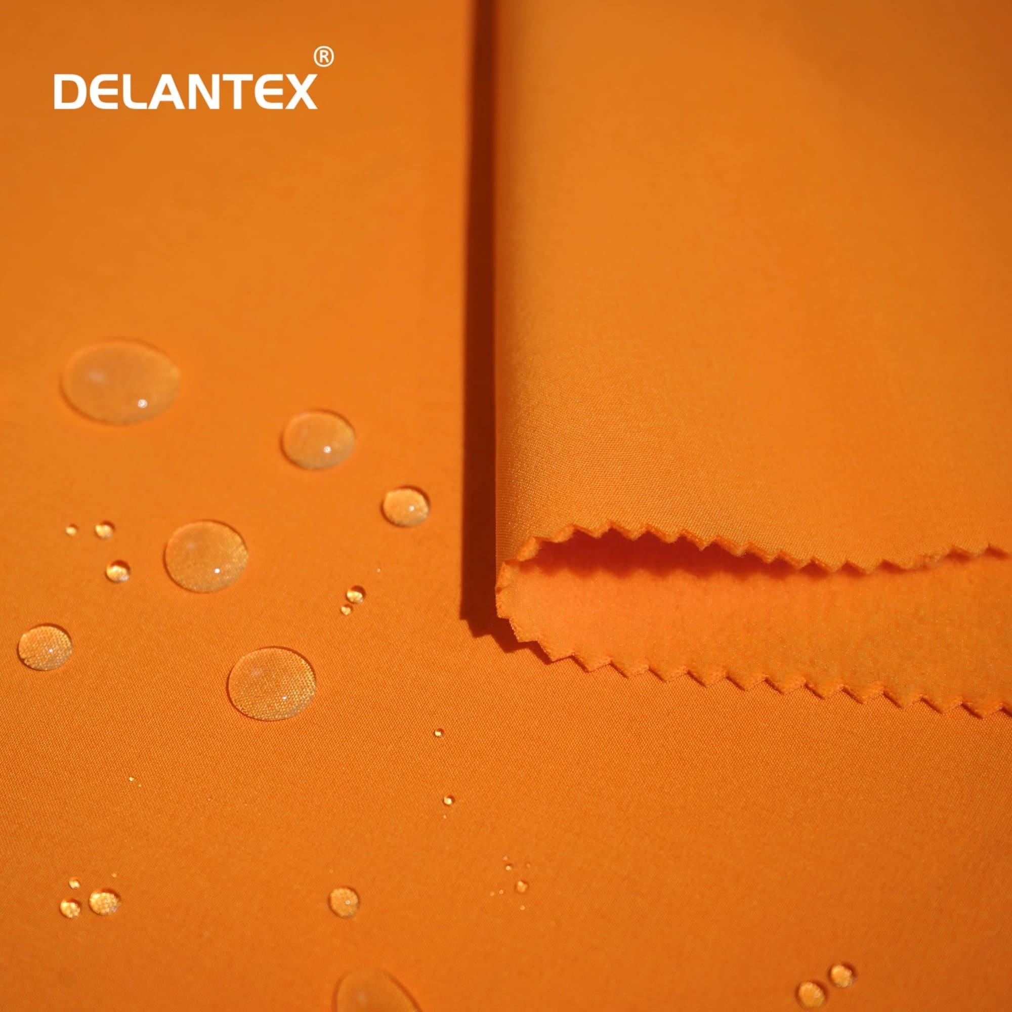 Delantex Top Sale 100% Polyester Softshell Fleece Fabric Sport Fabric Tela Softshell for Prendas Garments