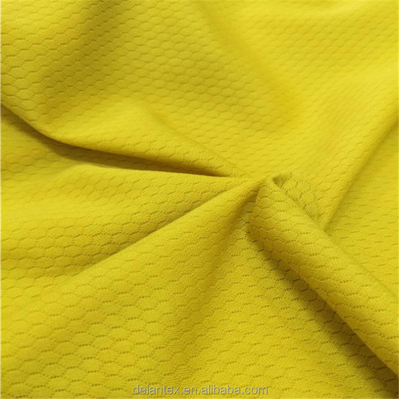 Delantex 100% Polyester Dry Fit Soccer Jersey Fabric for Lining Outdoor Use Diapers-Wholesale Free Sample