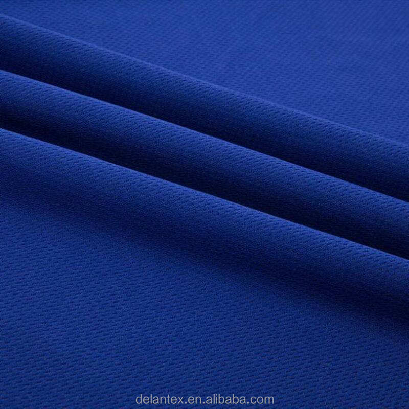 Delantex Fabric Poly Bird Eye Dyed, 100%Polyester, Width 185cm, 145g/Sqm Wicking Finish Breathable