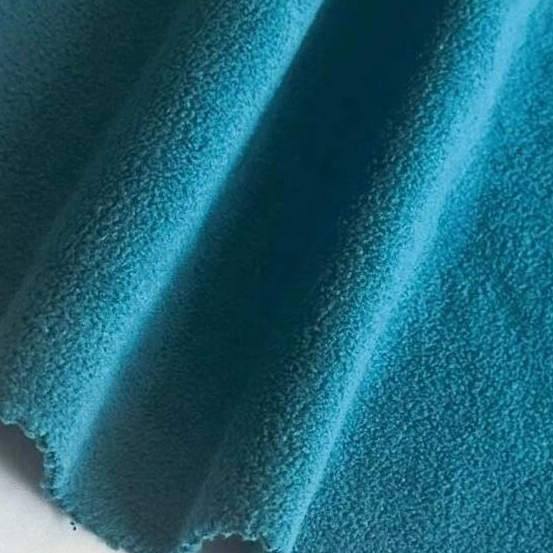 Delantex Polar Micro Fleece Polyester Stretch Cheap Anti Pill Fleece Fabric