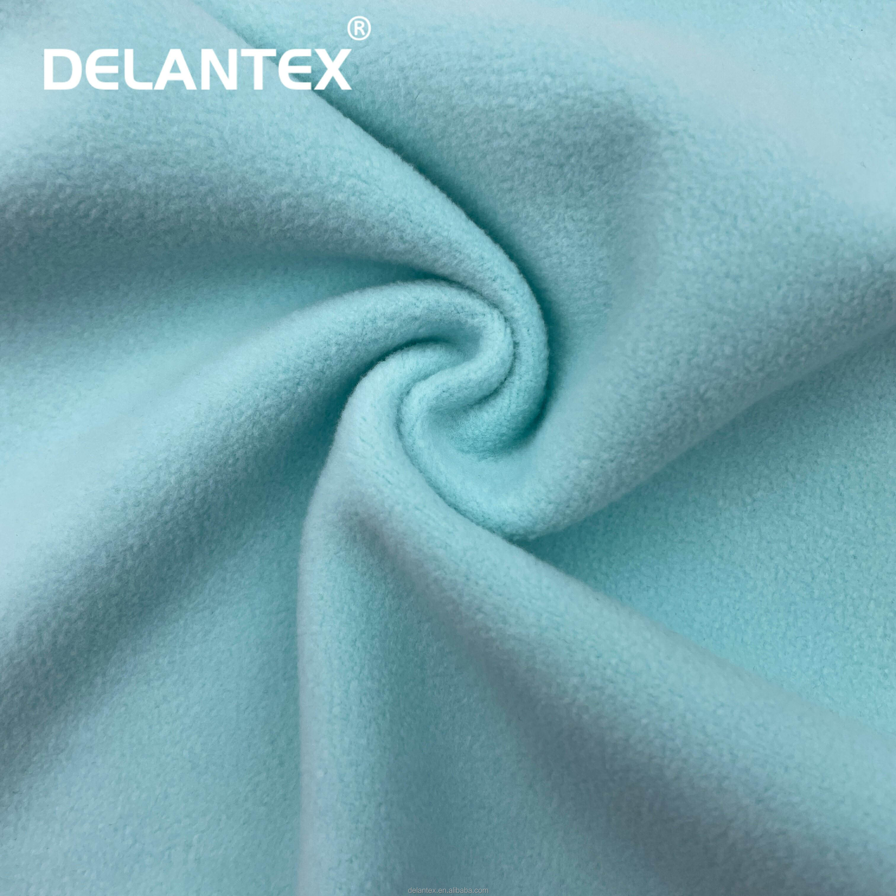 Delantex Polyester Sunshine Bonded Fleece Fabric Cold Resistant Warm Fabric for Sportswear Outdoor Garments