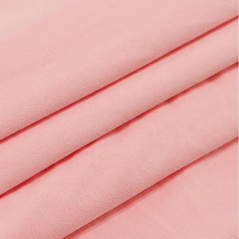 Delantex 180gsm 92% Polyester 8%Spandex Knit Single Jersey Fabric for Sportswear