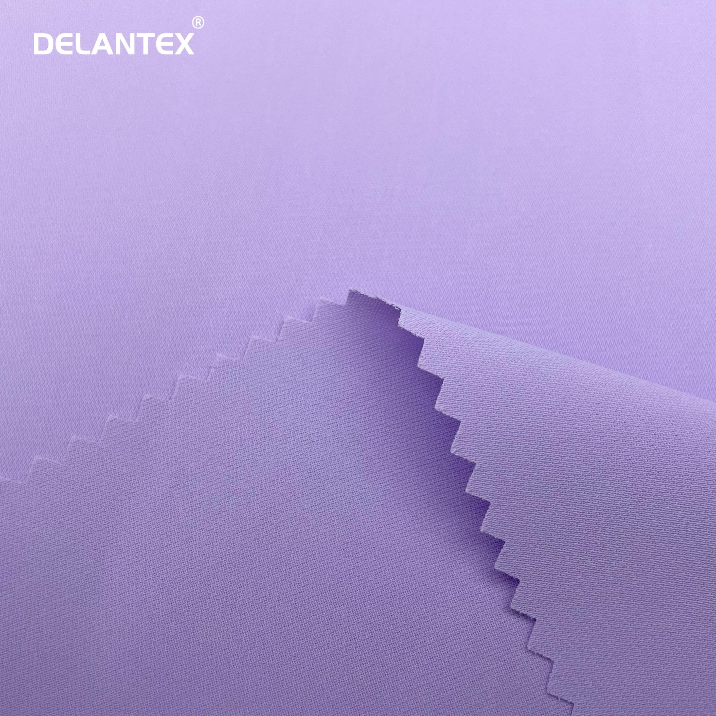 Delantex Custom High Quality Polyester Colorful 80D Pure Matte Chiffon Fabric for Garment