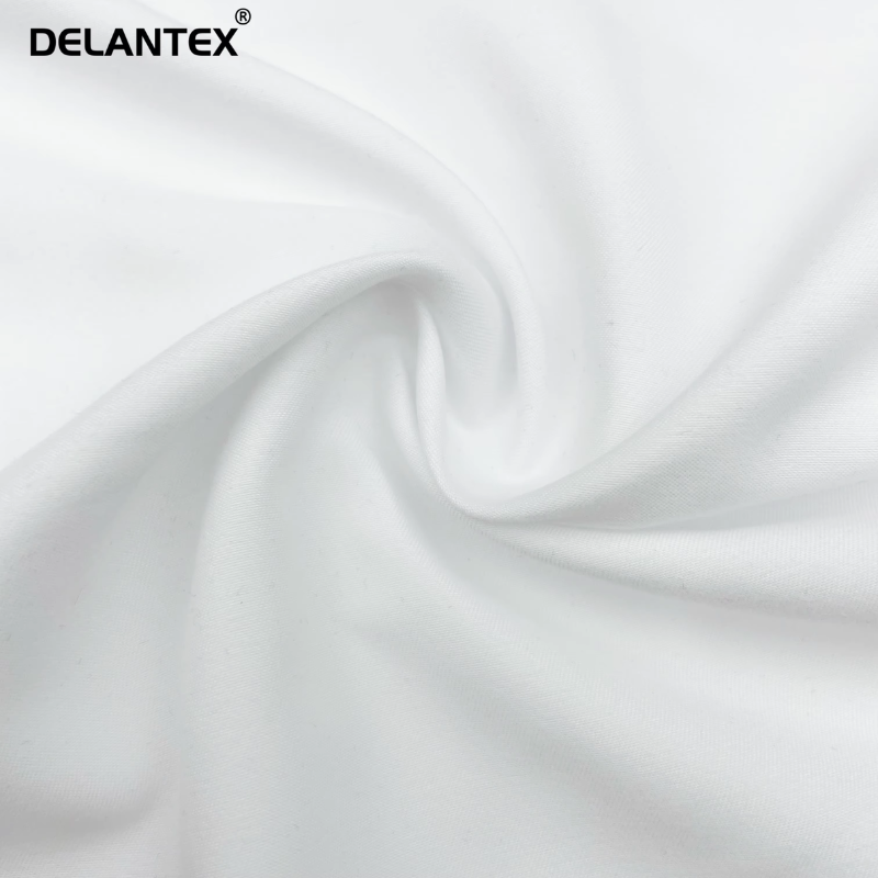 Delantex 100%Polyester Microfiber Peach Fabric One Side Brushed Peach Skin Fabric