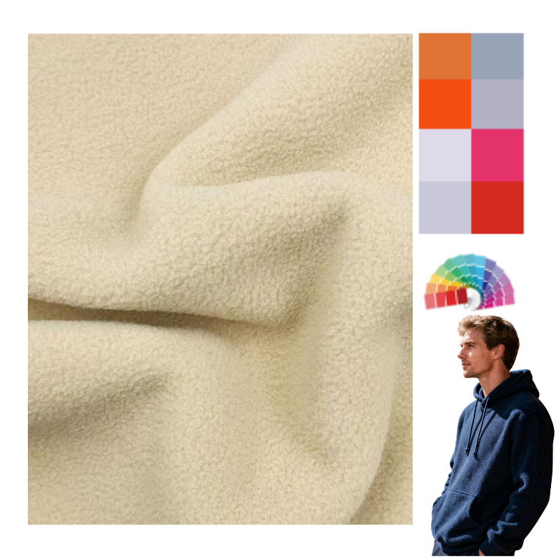 Delantex Winter Windproof Jacket Inner Lining Fabric 155cm 330gsm