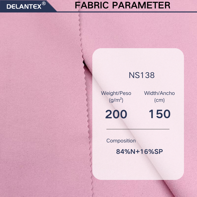 Delantex Professional Manufacturer of pink Chinese Made Yoga Fabric 150cm 200gsm