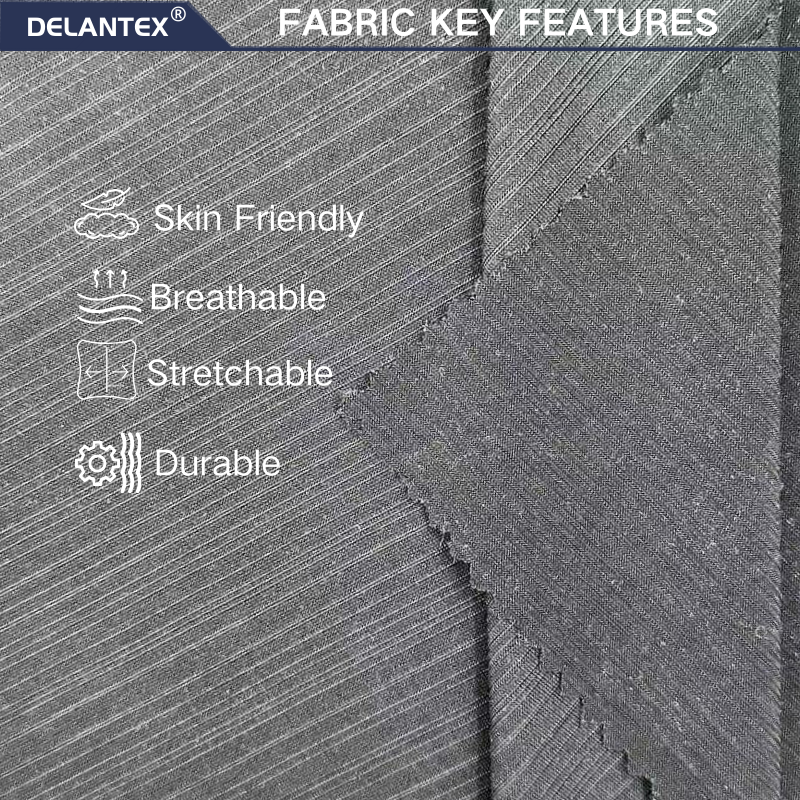 Delantex 95%polyester 5%spandex Spandex Fabric Sportswear Quick Dry Fabric