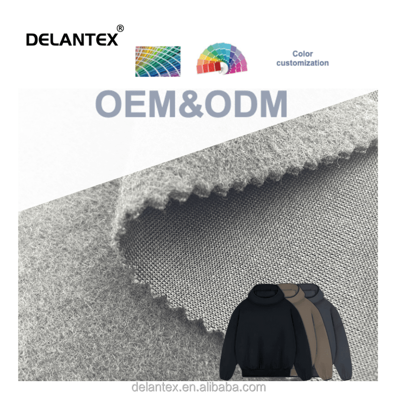 Delantex 150D/144F Warm Keeping Knitted 100% Polyester Polar Fleece Fabric Suppliers