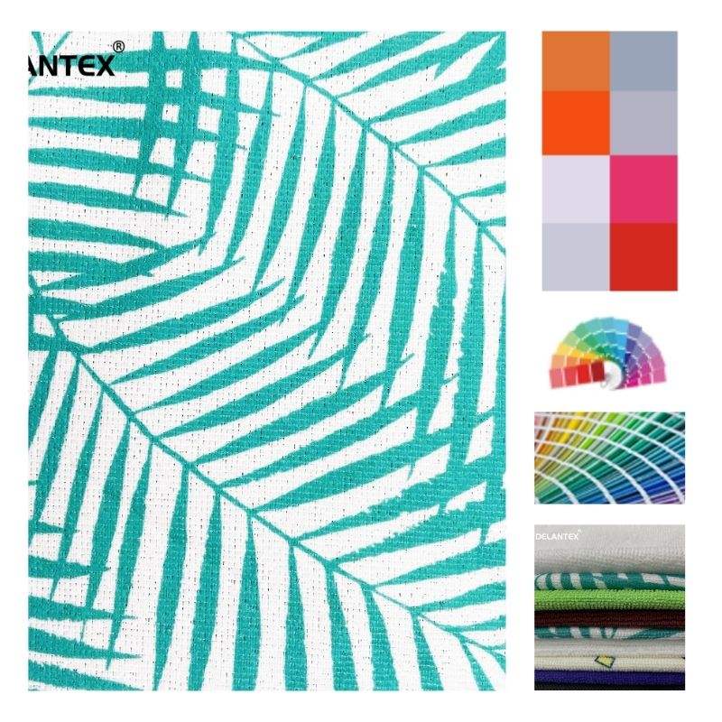 Delantex Household Microfiber Towel Fabric Roll Double Sides Terry Towel Fabric