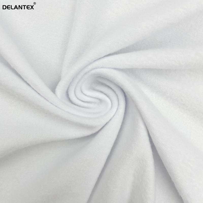 Delantex Hot Sell Dry Fit Fabric Stretch 95%Polyester 5%spandex Plain Cloth Single Jersey Knit Fabric