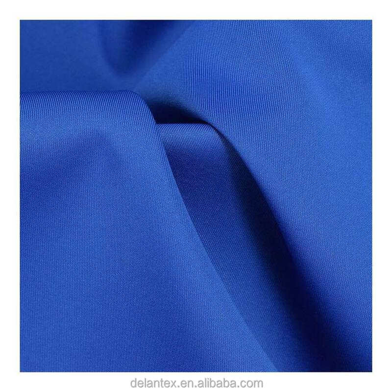 Delantex FREE SAMPLE 95% Polyester 5% Spandex Elastic Knitting Sandwich scuba Fabric for Skirts and Blouse