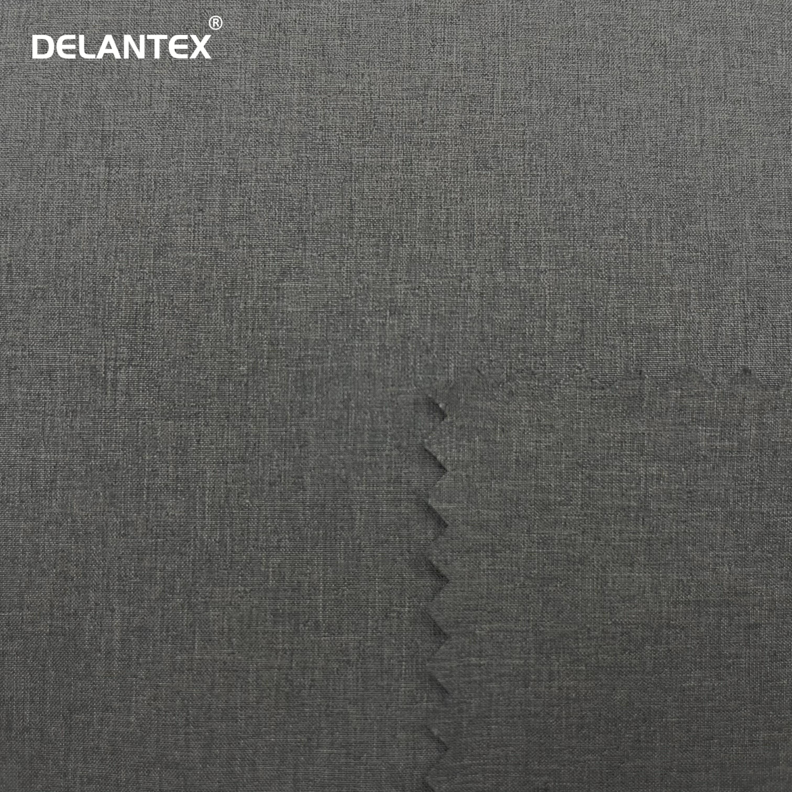 Delantex 100%Polyester Waterproof Breathable Snow Pear Spinning Cationic Woven Fabric