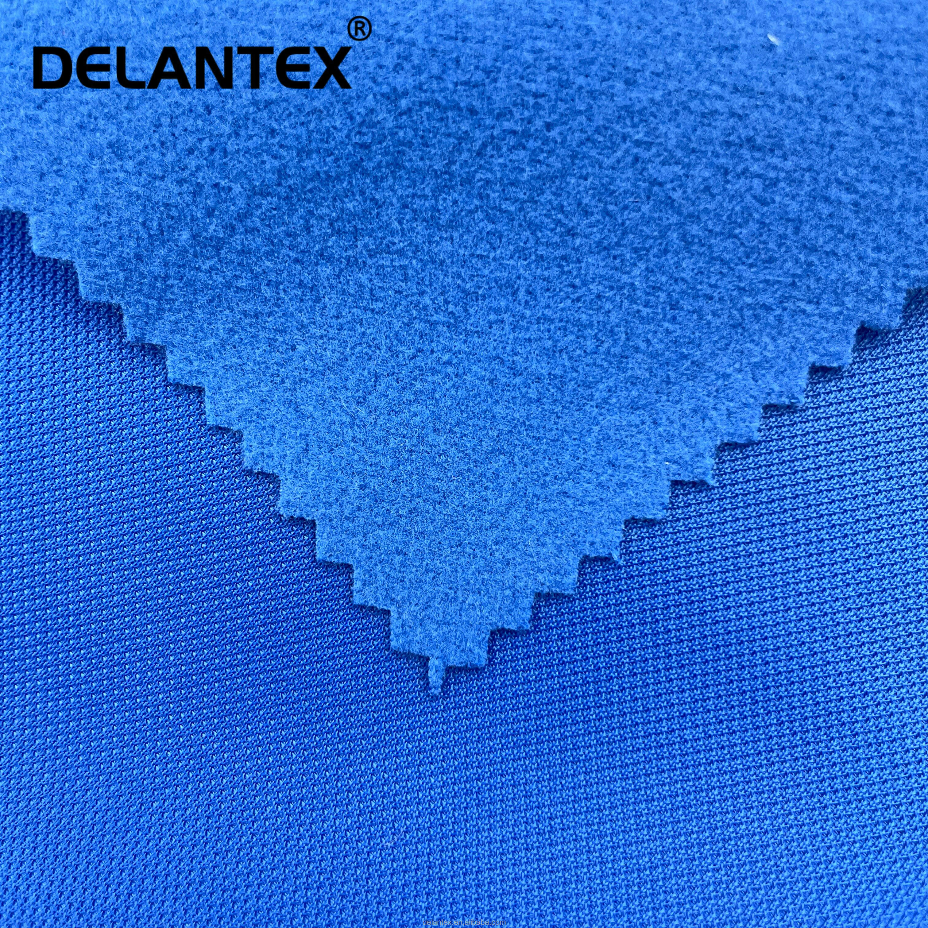 Delantex Anti-static with High Quality Super Poly Mesh Fleece Fabric for Garment