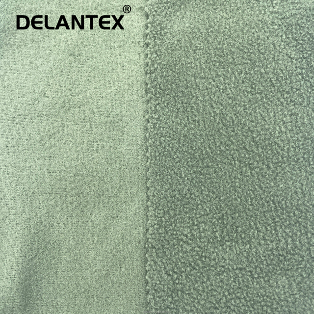 Delantex Buy 220-230GSM DTY Double Brushed One Side Micro Polar Fleece Fabric