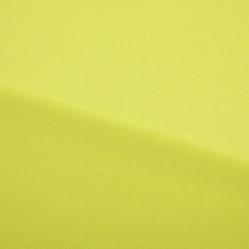 Customized Dyed Red Color 220GSM DTY Polyester Spandex Brushed Single Jersey Knit Fabric for Garment