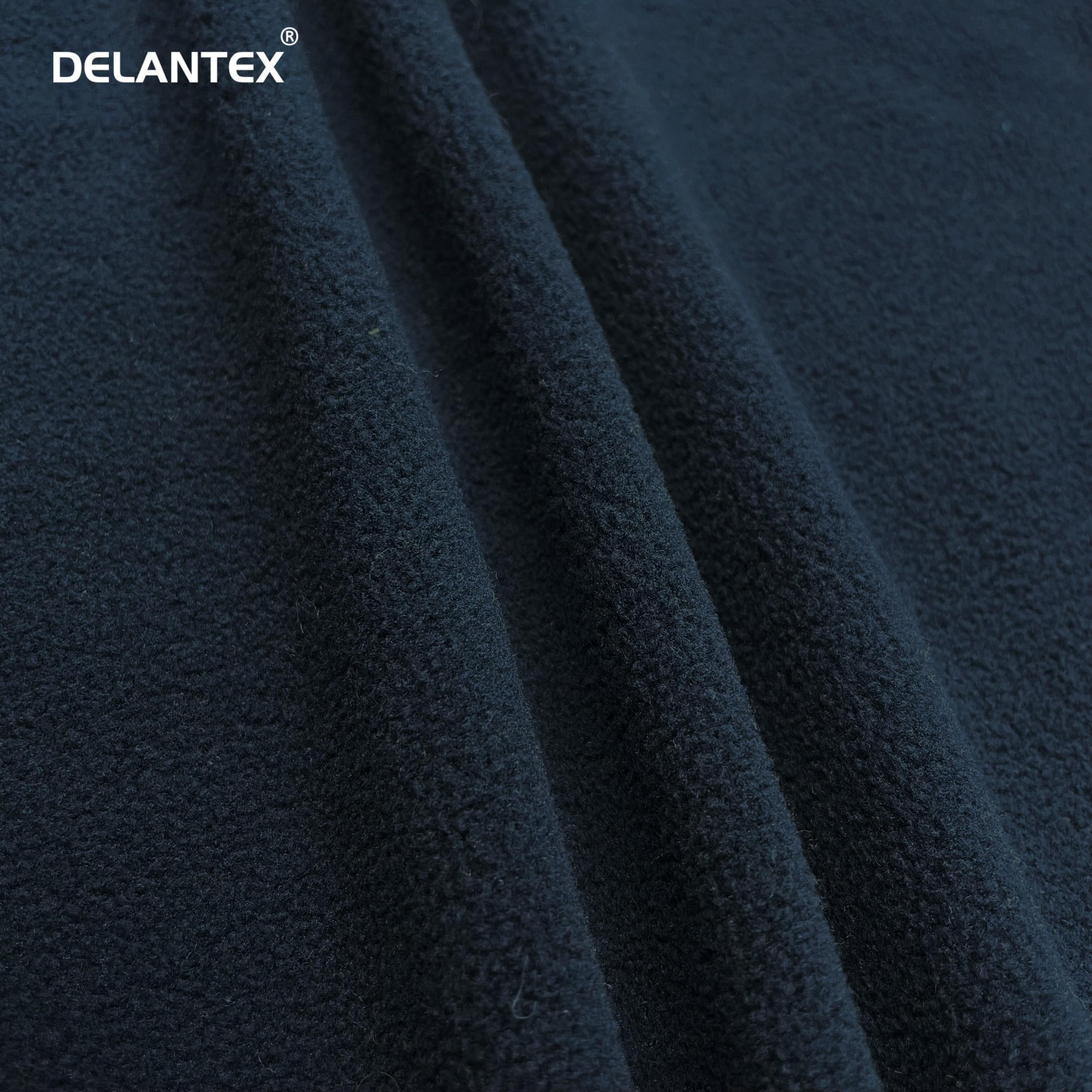 Delantex 100%Polyester Light Wight Micro Polar Fleece Fabric for Winter Coat