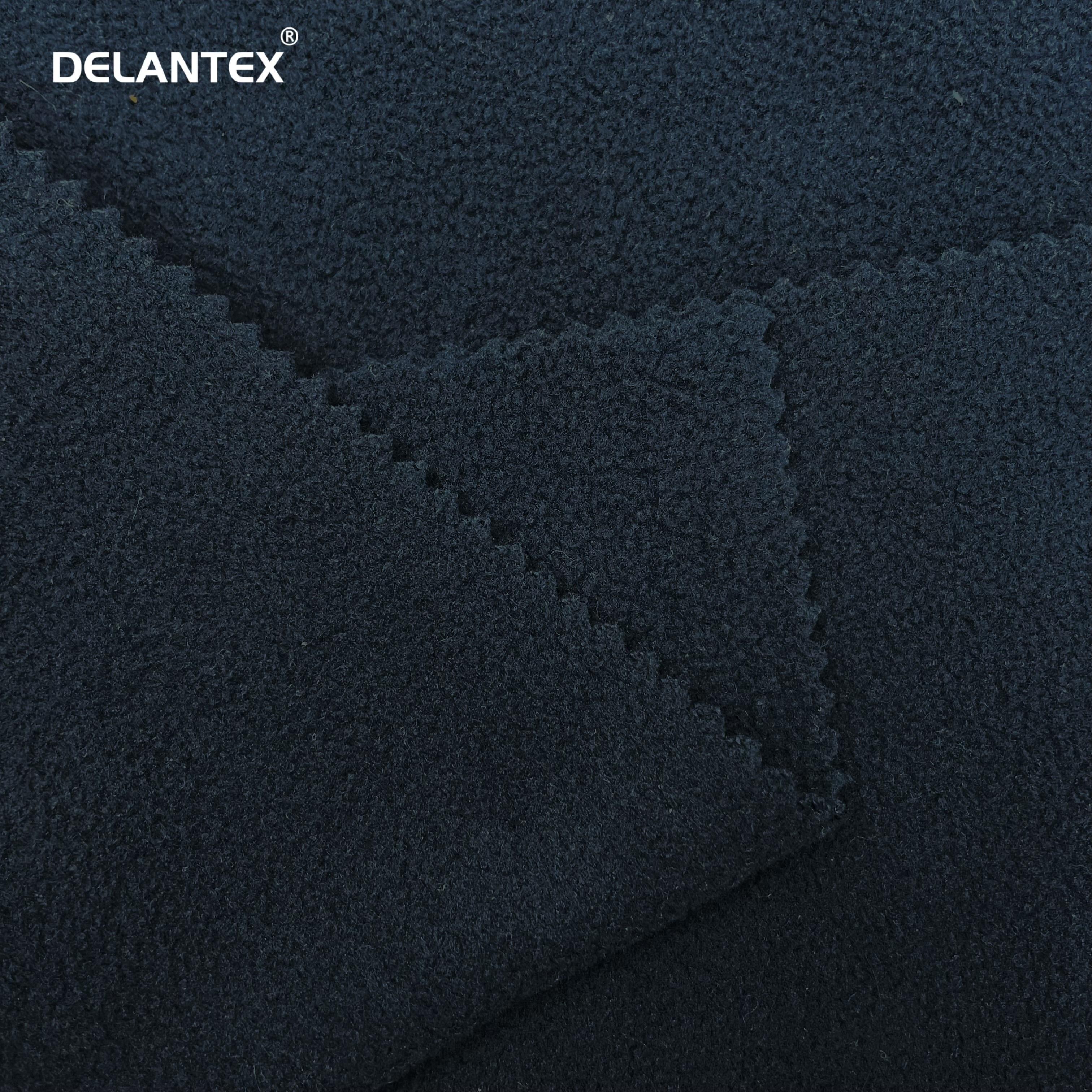 Delantex 100%Polyester Light Wight Micro Polar Fleece Fabric for Winter Coat